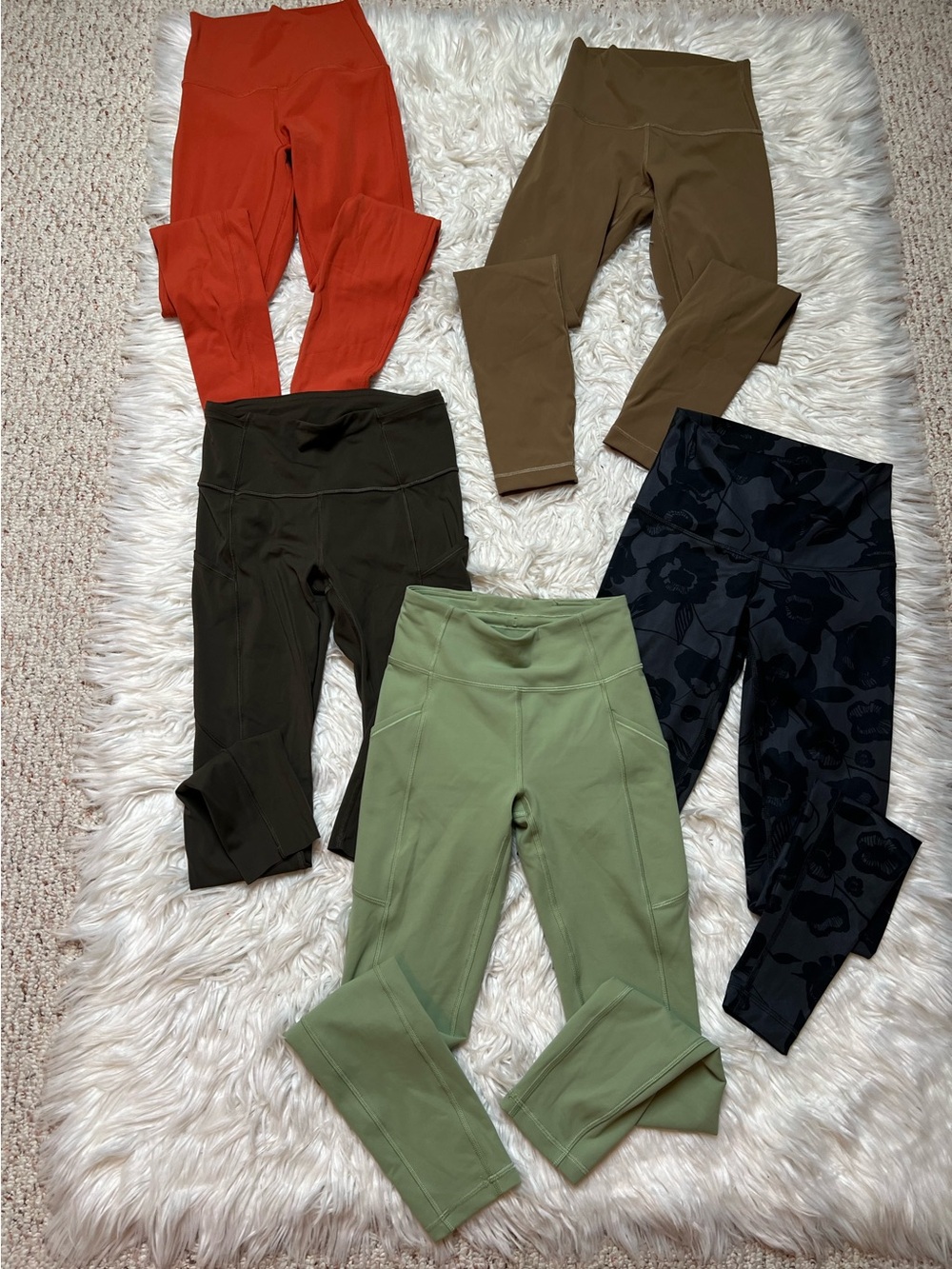 Lululemon FALL colors Leggings Bundle!